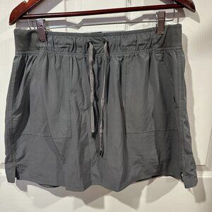 Women Champion Size X-Large Grey Polyester Blend Athletic Skort 319